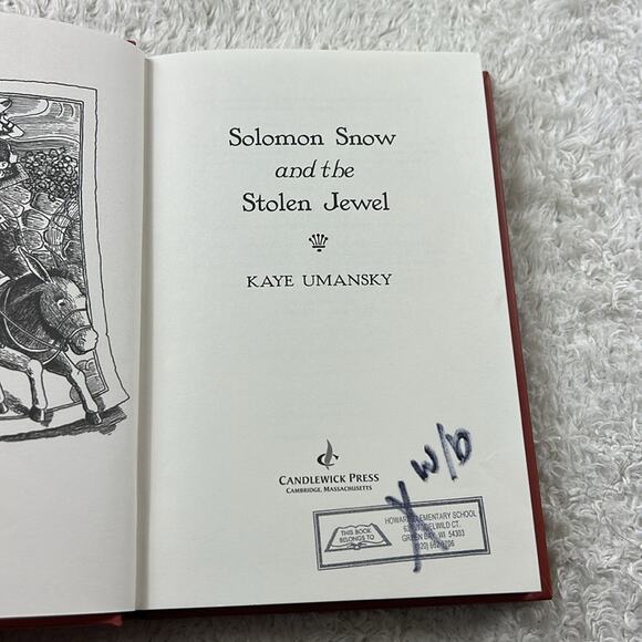 Book Bundle - 3 youth fiction novels, Horten and Solomon Snow HC Good - Picture 11 of 15